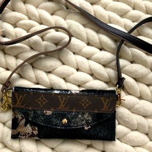 Repurposed Wallet-crossbody